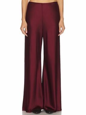 Leset Barb bias pant in Bordeaux NWT